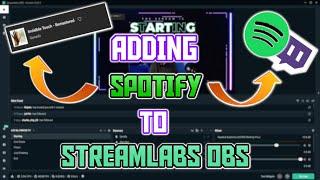 How To Add Spotify To Streamlabs OBS In Less Than 5 Minutes! | Twitch & Mixer Streaming Guide!