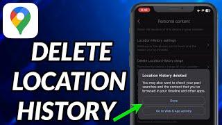 How To Delete Location History On Google Maps