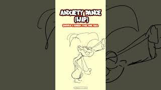 Anxiety Dancin' WIP Animation! (TikTok) #shorts