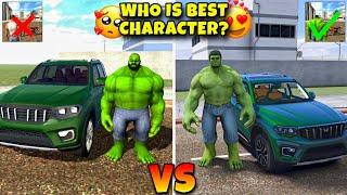 Indian Bikes Driving 3D Hulk Vs GTA 5 Hulk Who Is Best Hulk Funny Story Video Ibd3d New Update