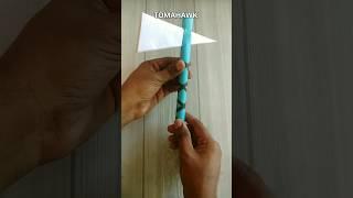 TOMAHAWK ORIGAMI| HOW TO MAKE PAPER WEAPON CRAFT | STEP BY STEP FOLDING| TUTORIAL| ARTWORK