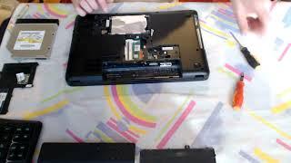 Disassembly HP Compaq Presario CQ58 282SR D3B88EA