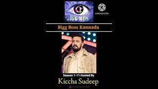 Bigg Boss️ | Hosts of all indian languages #biggboss #kicchasudeep #viralshorts