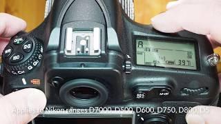 Camera bits: Nikon memory card format in 30 seconds