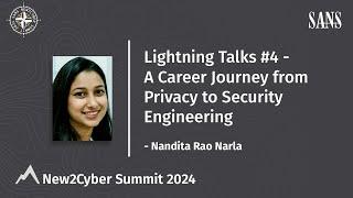 A Career Journey from Security to Privacy Engineering