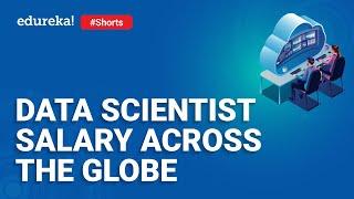 Average Salaries of Data Scientist Globally | Data Scientist Training | #Shorts | Edureka