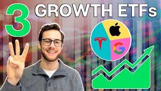 Top 3 HIGH GROWTH ETFs for 2021  | Best Growth ETFs to BUY NOW