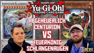 YuGiOh Bystial Centurion VS Fire King Snake Eye deutsch | Stream Duell 875 | Trader Master Duel 2024