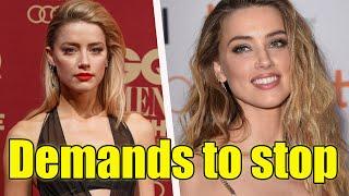 Amber Heard demands dismissal of legal battle with insurance company over Johnny Depp verdict