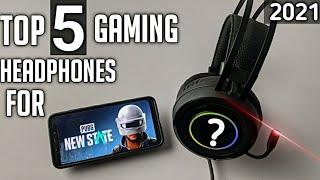 Top 5 best gaming headphones for mobile 2021 | best mobile gaming headphones