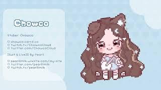 ꒰ Live2D Pixel Model showcase ꒱ Chowco