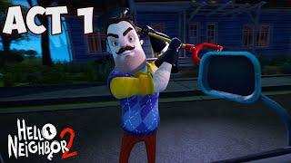 HELLO NEIGHBOR 2 ACT 1 - NEIGHBORS HOUSE GAMEPLAY on PS5