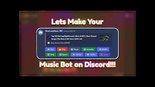 Make Music Bot on Discord w  Buttons   Free LavaLink Server