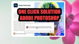 ADOBE IPCBROKER EXE SYSTEM ERROR - MSVCP140 DLL WAS NOT FOUND - ONE CLICK SOLUTION ADOBE PHOTOSHOP