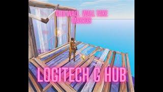 HOW TO GET WALL TAKING MACROS for fortnite [logitech g hub]