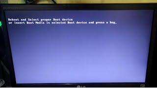 How to Fix Reboot and select proper Boot Device (Tagalog)