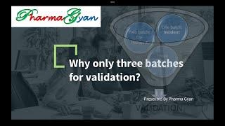 Why only three batches for validation