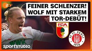 FC Augsburg – FC St. Pauli | Bundesliga, 3. Spieltag Saison 2024/25 | sportstudio