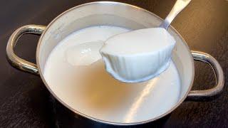 HOME YOGURT AS PREPARE IN PAN