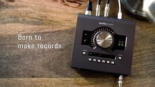 Born to make records. Meet Apollo Twin MkII.