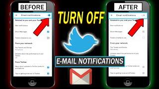 How to unsubscribe from twitter email notification on iPhone (2024)