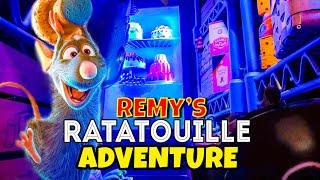 [4K] Remy's Ratatouille Adventure FULL Ride POV - Ratatouille Ride Epcot - Walt Disney World