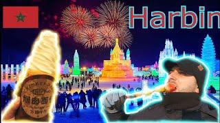 Harbin Travel Vlog - Ice and snow festival * هاربين- الصين. مهرجان الجليد والثلج