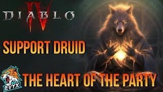 Diablo 4 - SUPPORT DRUID! GAME BREAKINGLY POWERFUL BUILD!