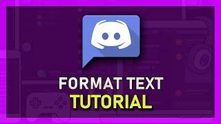 Discord - How To Format Text (Bold, Underline, Strikethrough, Italic)