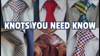 6 Essential Tie Knots Every Gentleman Should Know! 