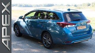 TOYOTA AURIS TOURING SPORTS 1.8 HYBRID - Review (English Subtitles) (2015)