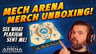 Mech Arena Merch Unboxing! | Gift from Plarium | Mech Arena: Robot Showdown