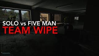 Escape From Tarkov: Solo vs Five Man, Team Wipe