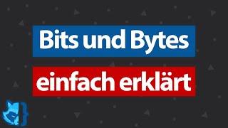 Bits und Bytes einfach erklärt  Unterschied zwischen Bits und Bytes ‍ In 128 Sek. ⏳ (Coding Fox)