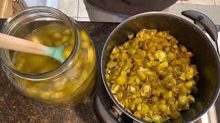 Fermented Green Hot Sauce from Unripe Chili Peppers