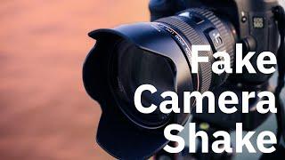 How to add Fake Camera Shake in After Effects with the Wiggle Expression