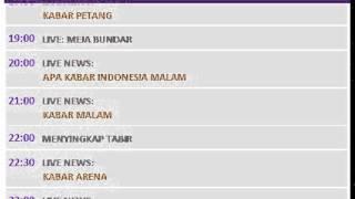 Jadwal TV: TV ONE - 22 Agustus 2014