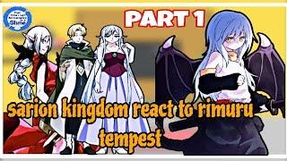 sarion kingdom react to rimuru tempest | part 1| |Gacha Reaction | | ship: rimuruxchloe|