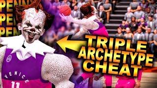 Triple Archetype PENNYWISE Uses The "LEaKeD" NBA 2K20 Archetype System.. | DominusIV
