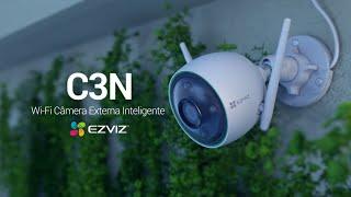 Câmera C3N Ezviz -  Câmera externa inteligente com Wi-Fi