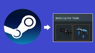 How to Showcase Items Up For Trade on Your Steam Profile!