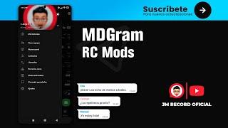  NUEVO MDGRAM Messenger v20.5F (RC Mods) TELEGRAM CON ESTILO MATERIAL DESING  ULTIMA VERSION 2024