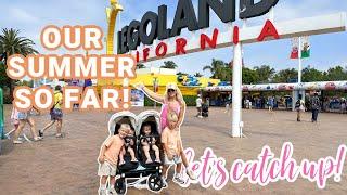 OUR SUMMER SO FAR! LEGOLAND visit & what we’ve been up to!