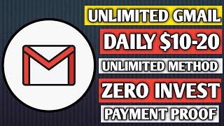 Unlimited gmail create Method 1.Sell gmail & Receive payment.Live payment proof.Gmail marketing.