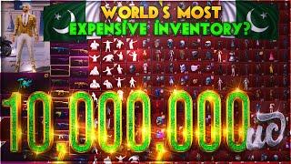 Best & Most Expensive PubgMobile Inventory in the world? 