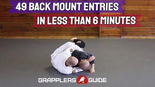 49 Back Mount Entries in Less Than 6 Min - Jason Scully BJJ Grappling