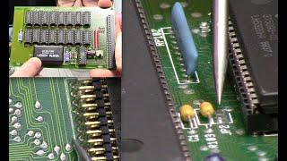 Amiga 500 r5 1MB Chip ram - Agnus mod how to