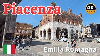 Piacenza, Italy  4K Walking Tour - July 2024