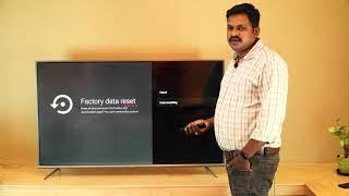 TCL-Android TV Factory Reset