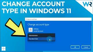 How to change the administrator account in Windows 11